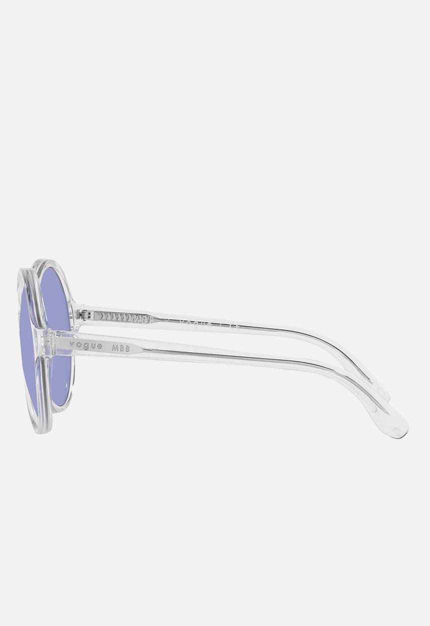 Vogue Eyewear - Vogue x mbb round sunglasses - transparent