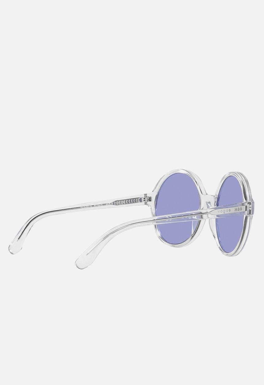 Vogue Eyewear - Vogue x mbb round sunglasses - transparent