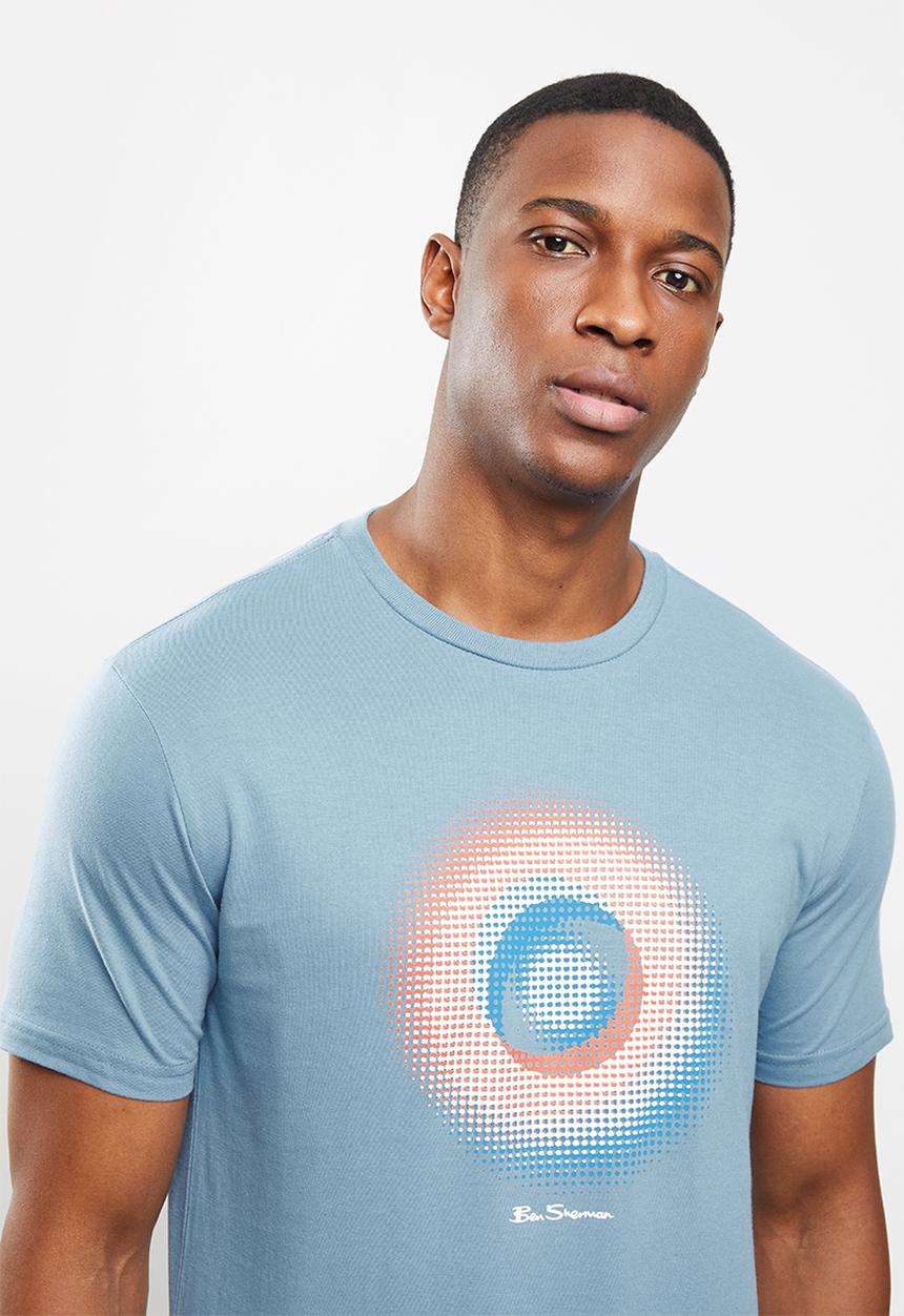 Ben Sherman - Holo target tee - blue