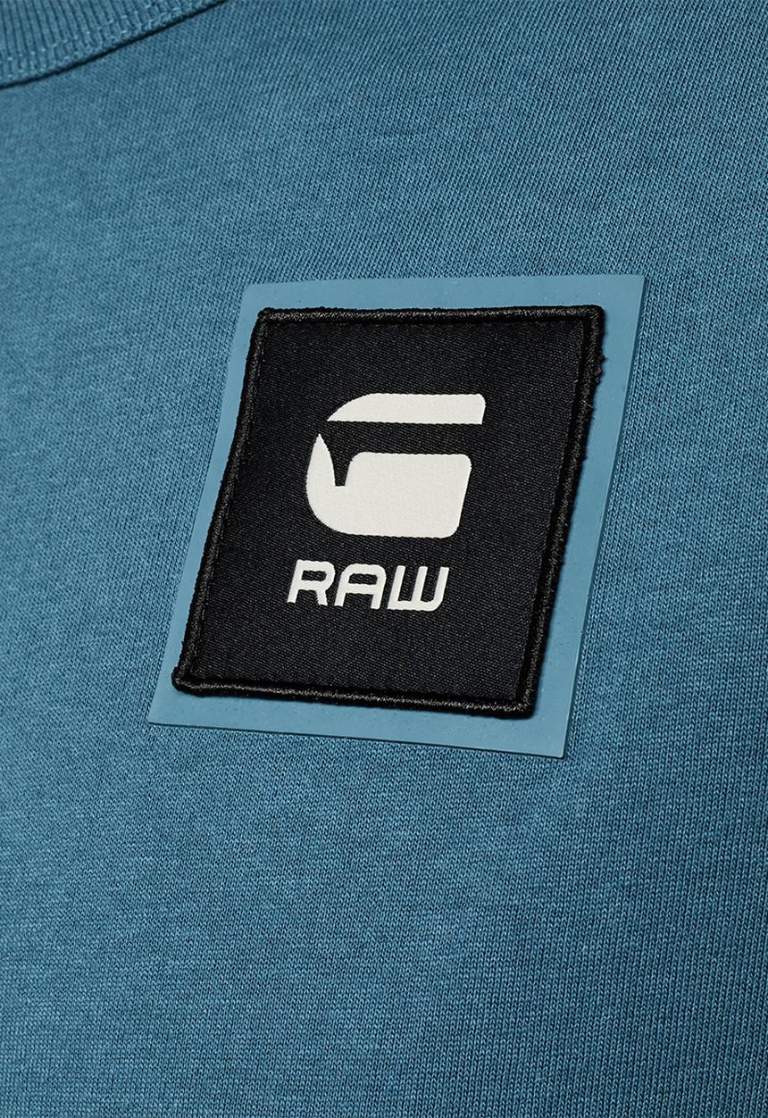 G-STAR - Badge logo short sleeve tee - blue 
