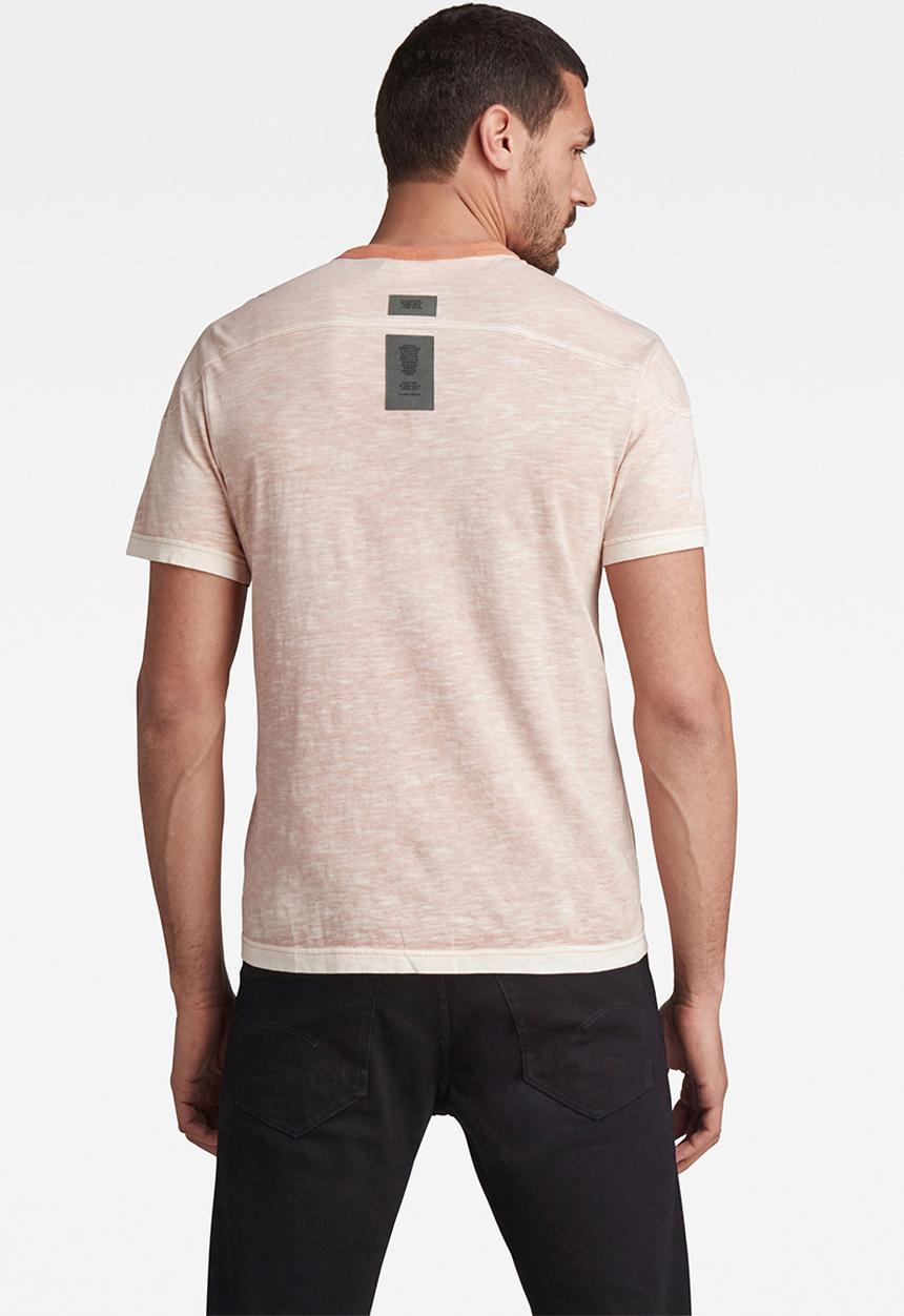 G-STAR - Rugby spray loose r tee - pink