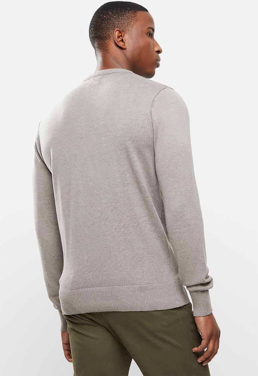 Ben Sherman - Crew knit - grey