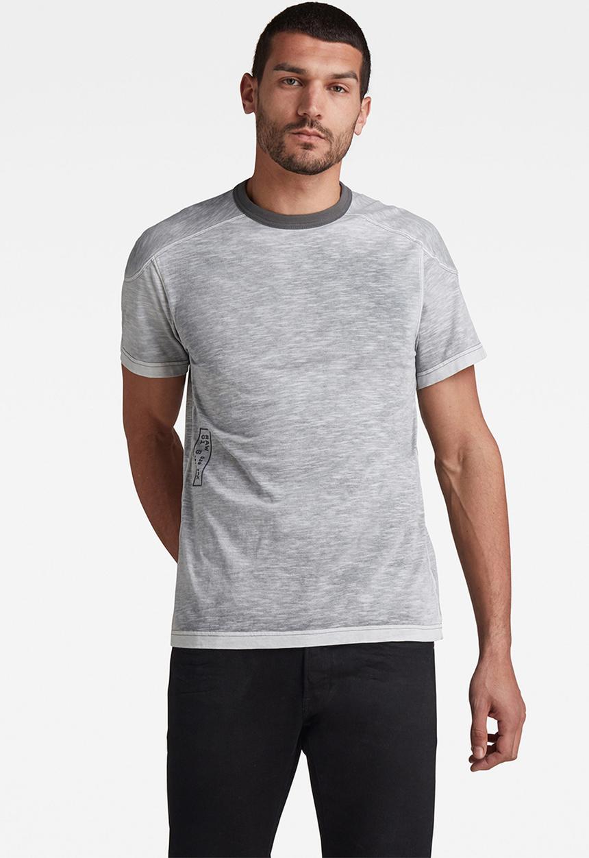 G-STAR - Rugby spray loose r t - grey