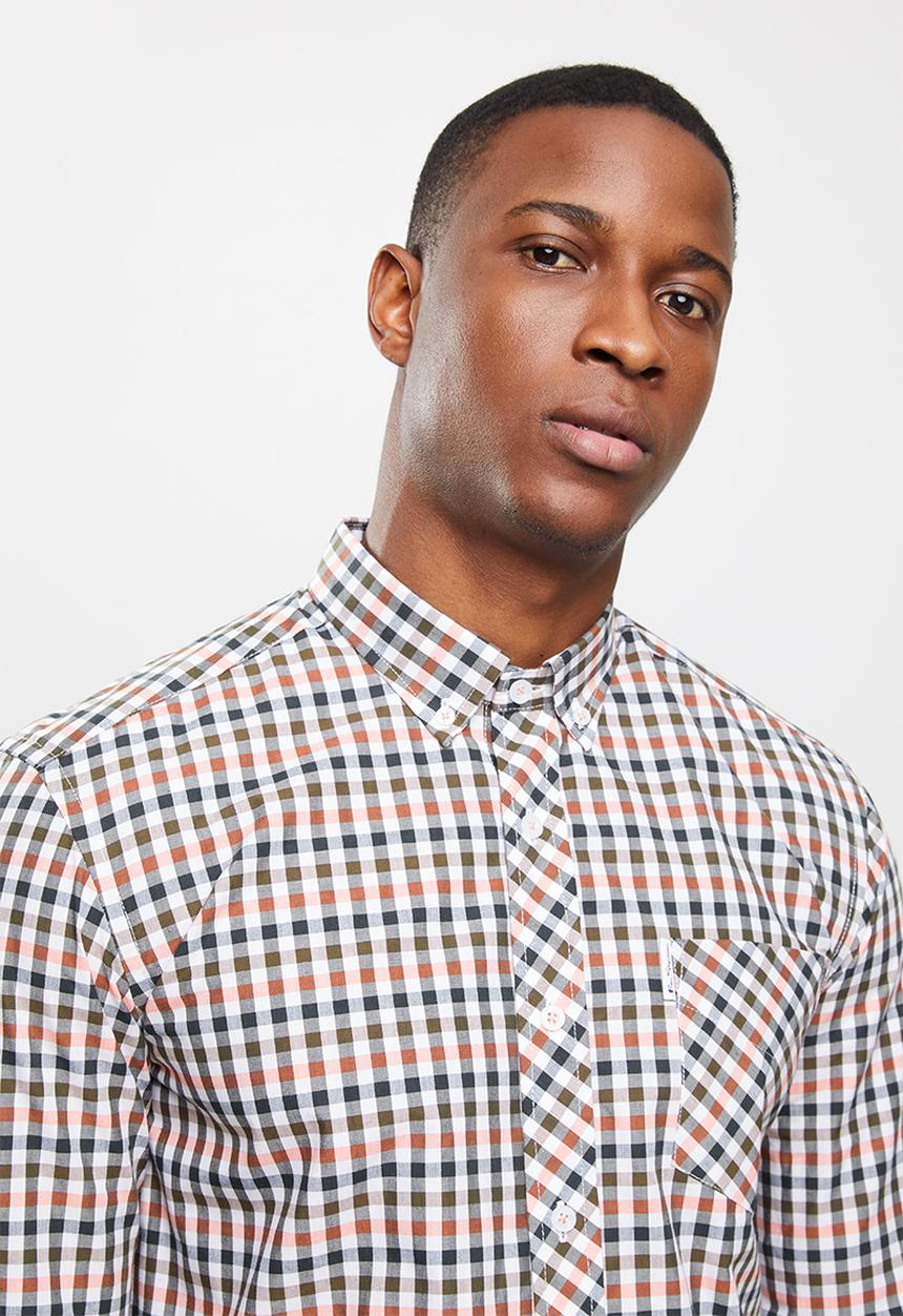 Ben Sherman - Mult ging shirt - multi