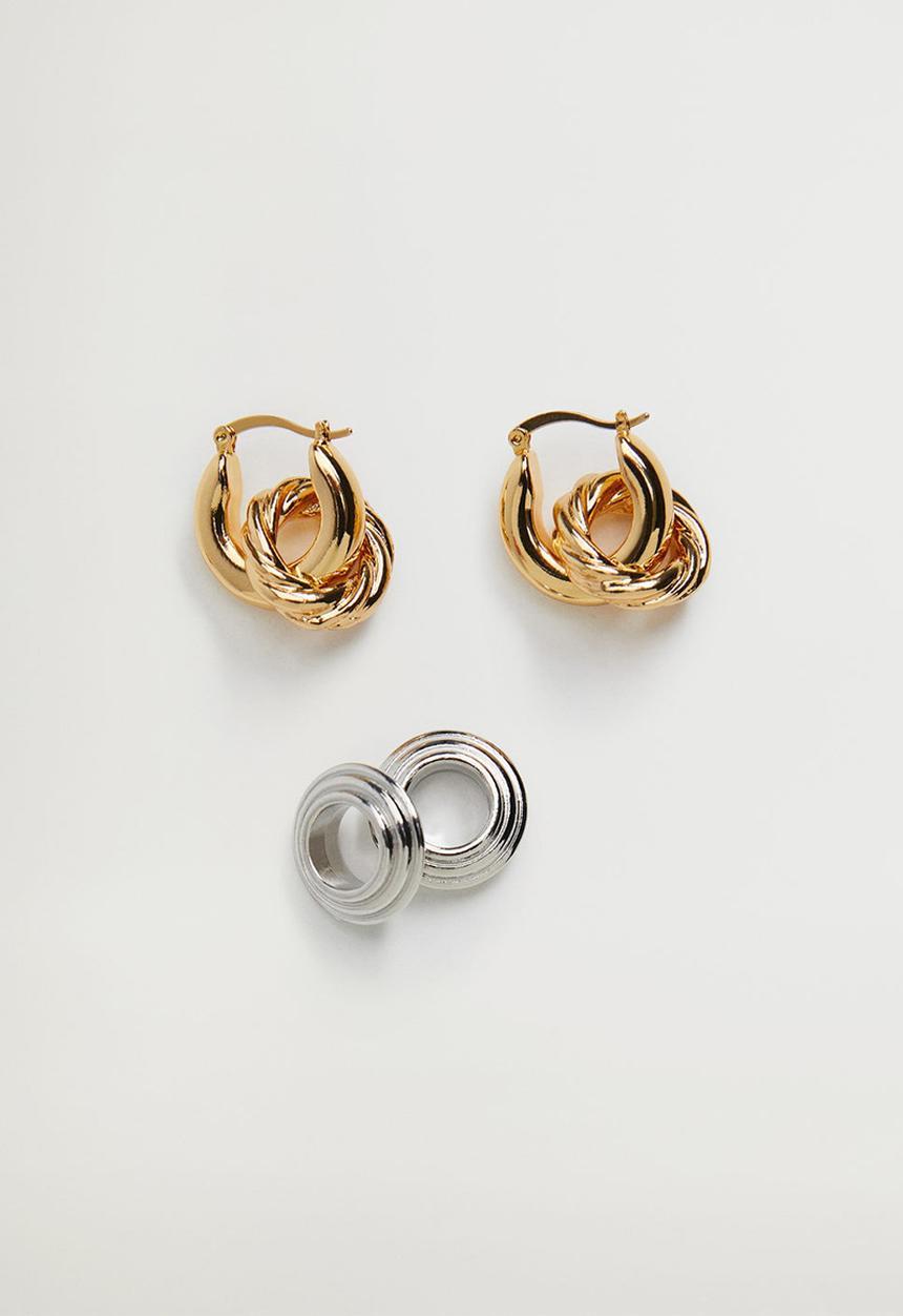 MANGO - Milla earrings - gold