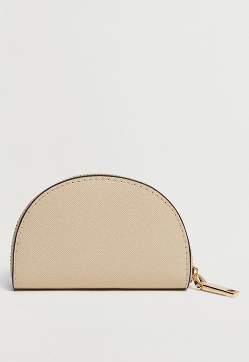 MANGO - Luna purse - light beige 