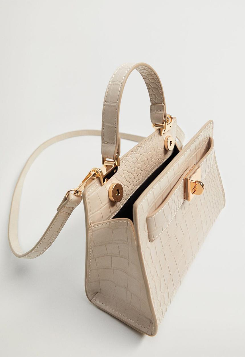 MANGO - Odon bag - neutral 