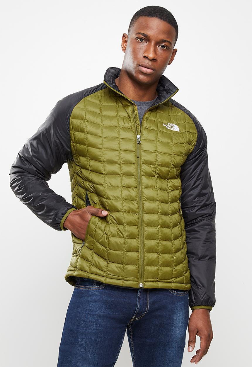 The North Face - Thermoball sport jacket - green & black