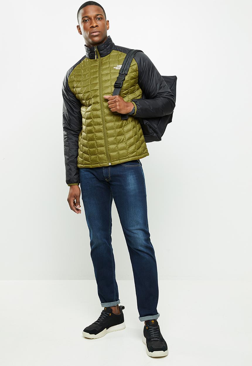 The North Face - Thermoball sport jacket - green & black