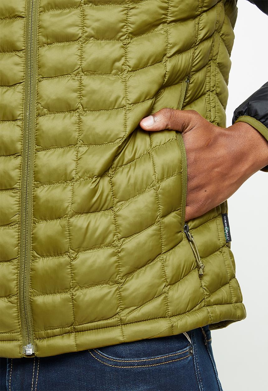 The North Face - Thermoball sport jacket - green & black