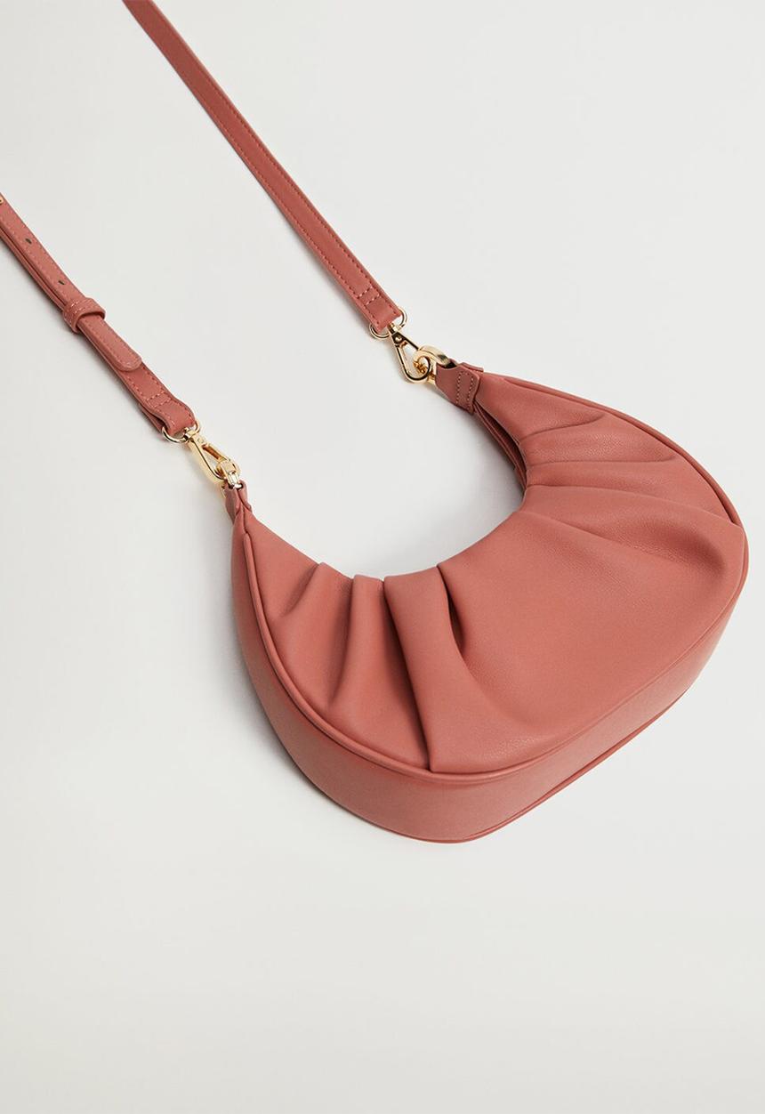 MANGO - Plie bag - pink