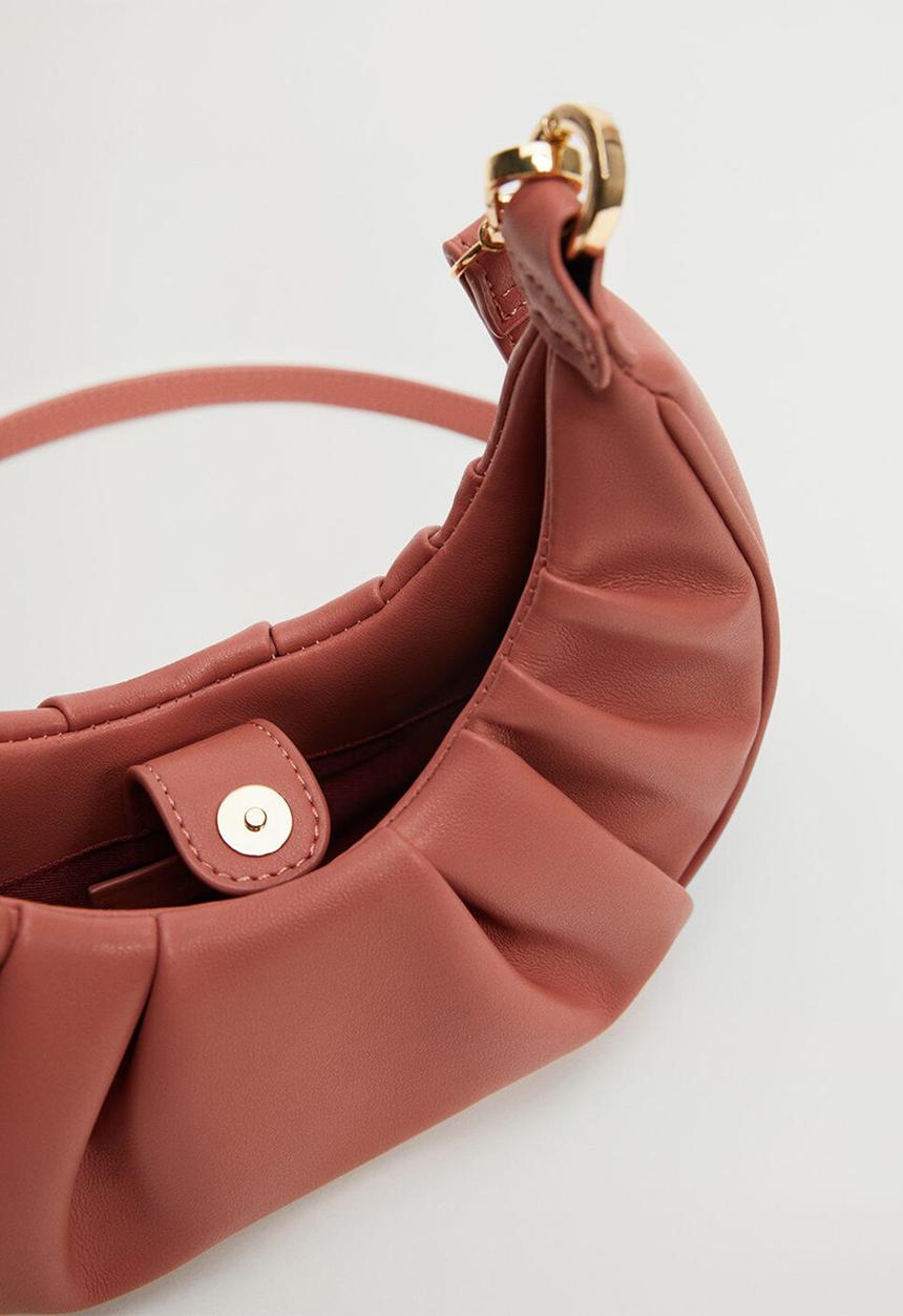 MANGO - Plie bag - pink