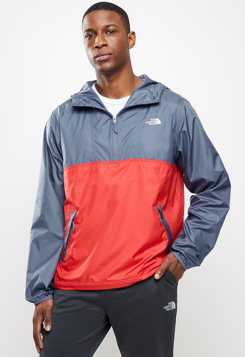 The North Face - Cyclone anorak - blue & red