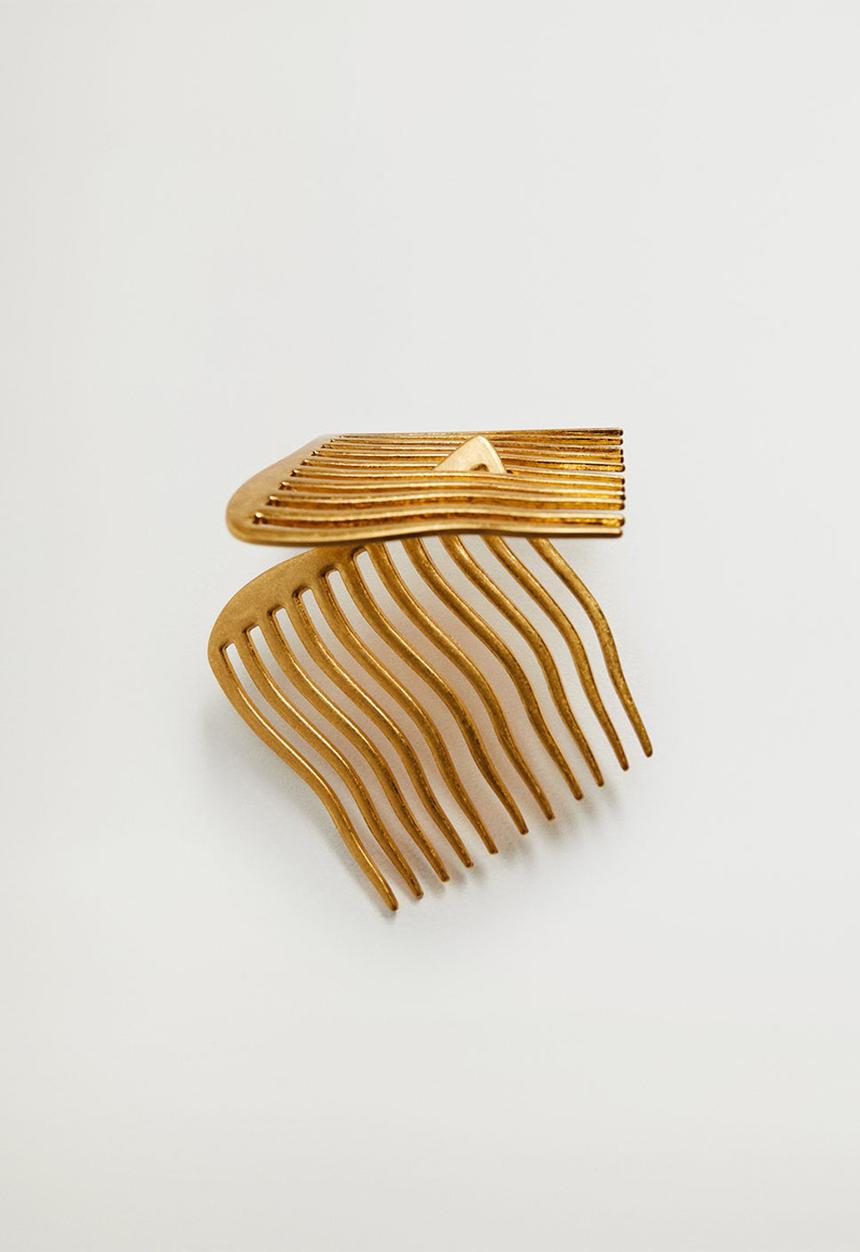 MANGO - Rossano hairclip - gold
