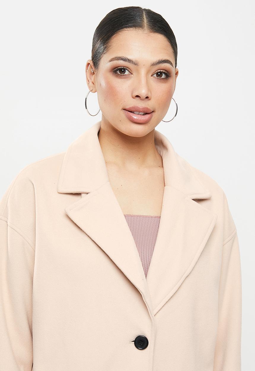 Missguided - Oversized longline - cream