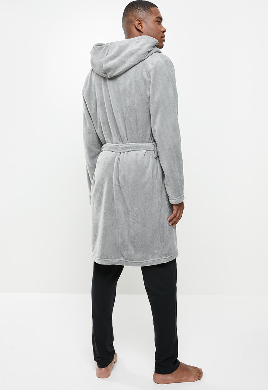 Brave Soul - James dressing gown - grey
