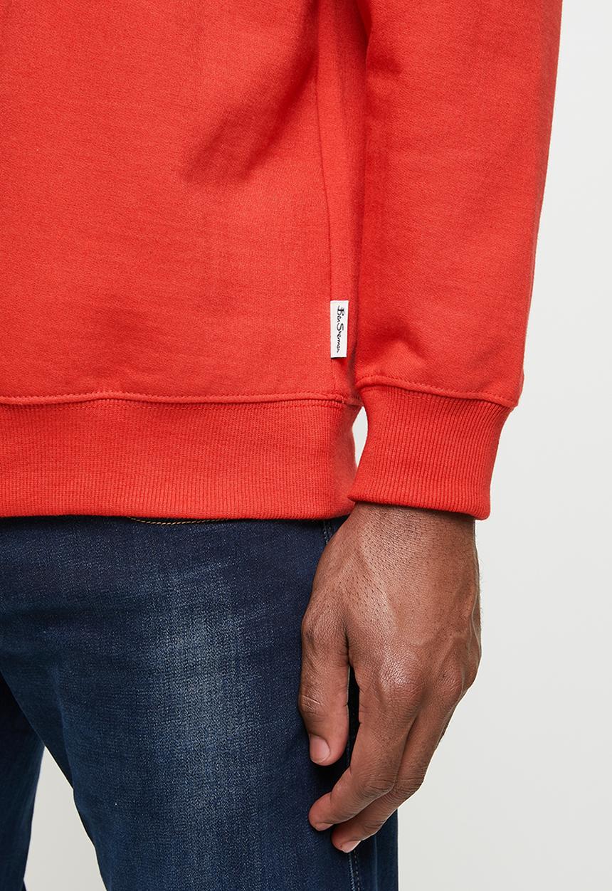 Ben Sherman - Original sweat top - red