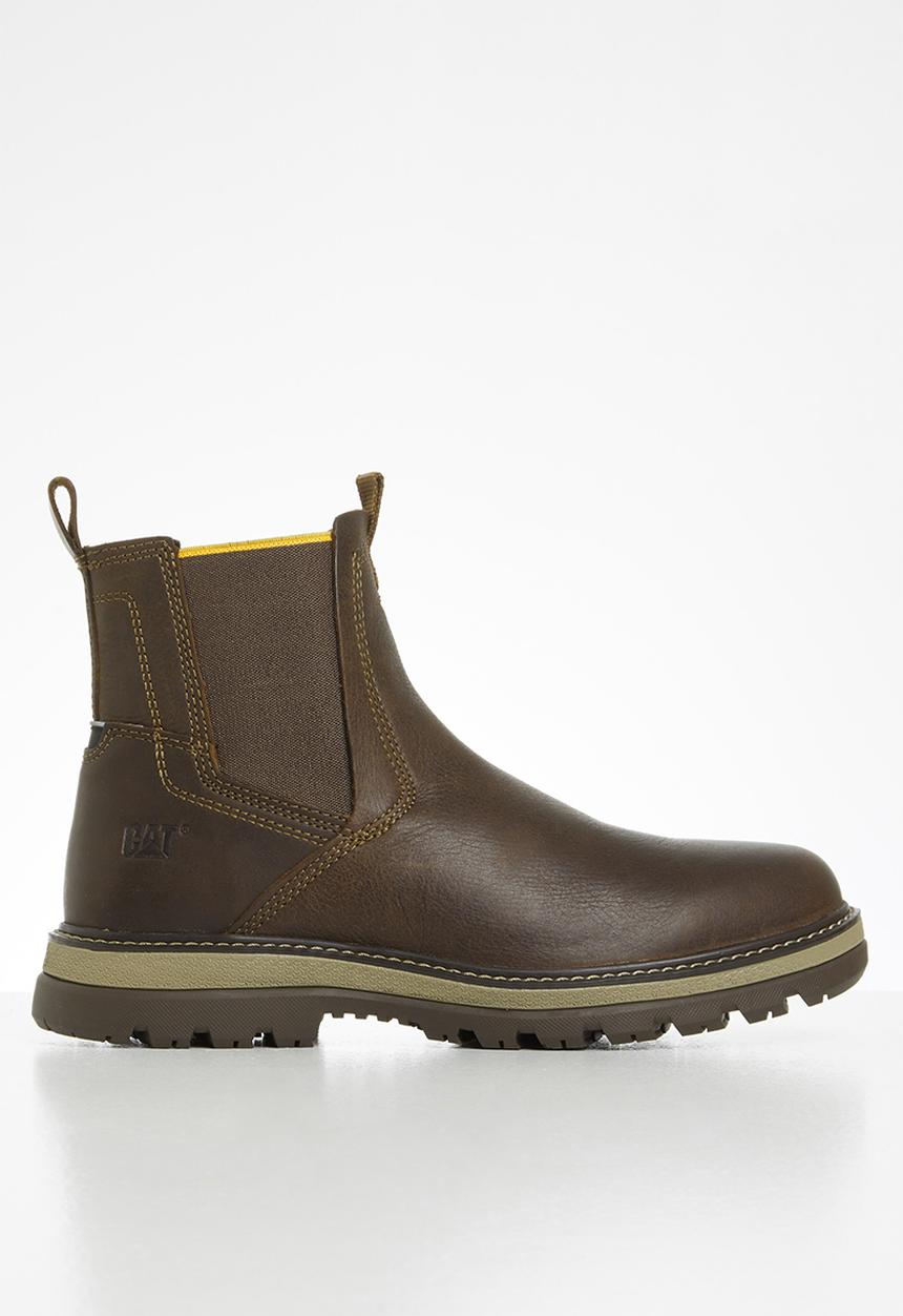 Cat Footwear - Fairbanks chelsea leather - brown