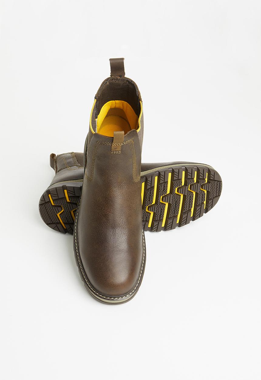 Cat Footwear - Fairbanks chelsea leather - brown