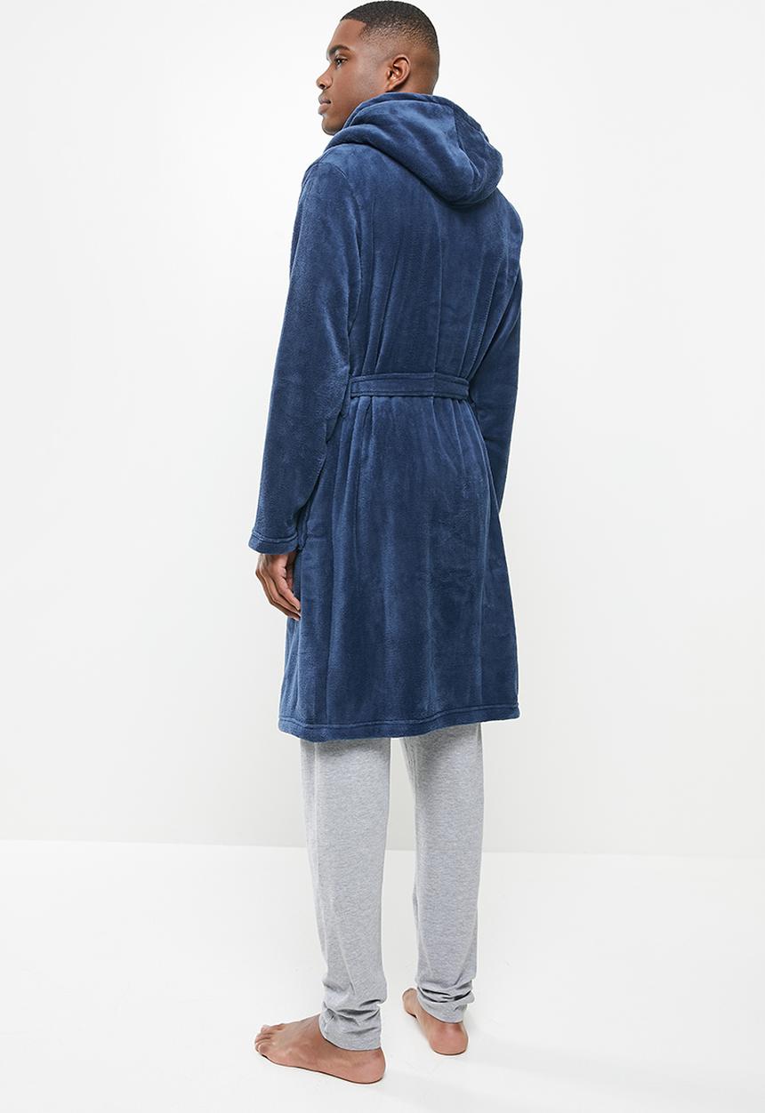Brave Soul - James dressing gown - navy