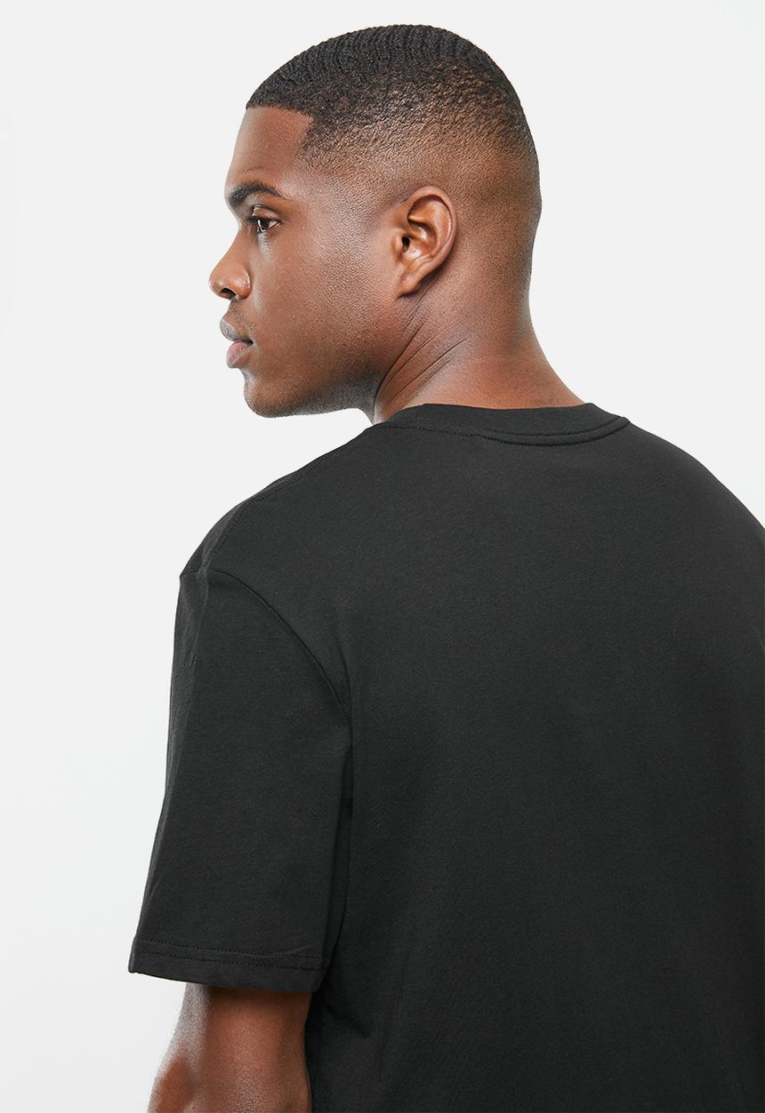 Factorie - Regular graphic T-shirt - black
