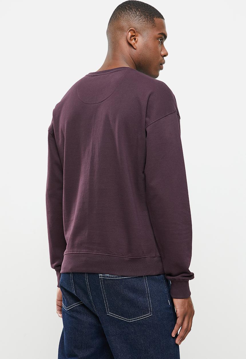 S.P.C.C - Clemens crew neck sweat - purple