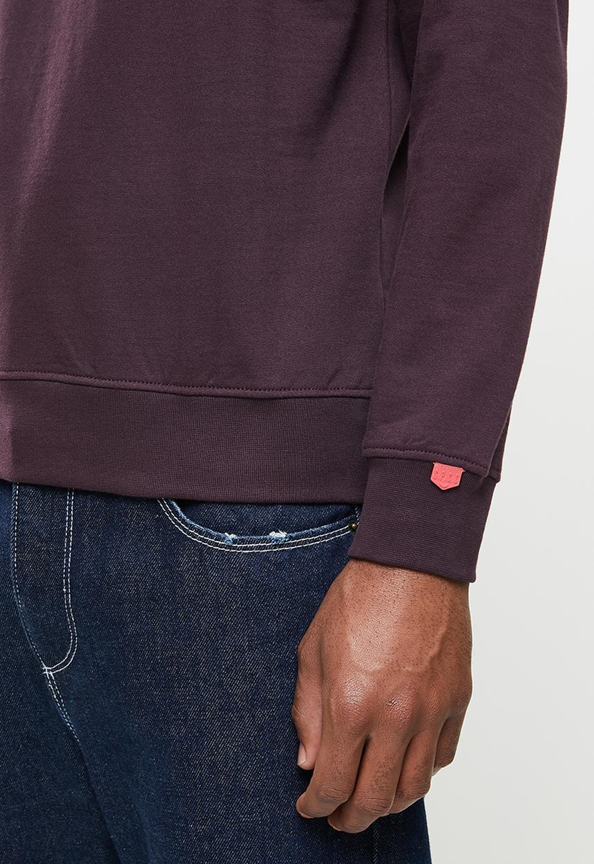 S.P.C.C - Clemens crew neck sweat - purple