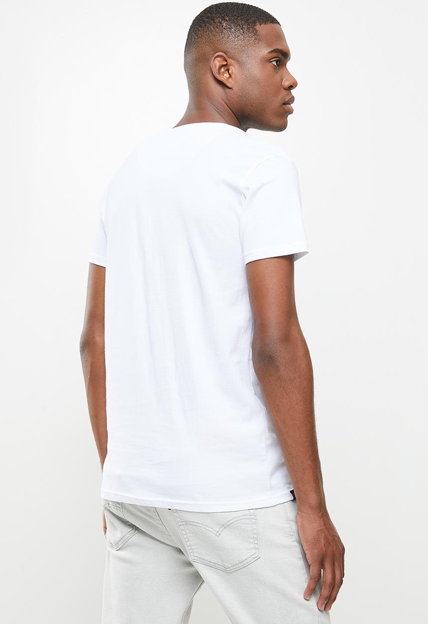 S.P.C.C - Blackwood straight hem tee - white