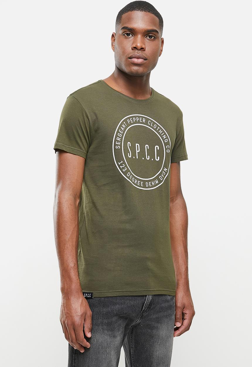 S.P.C.C - Blackwood straight hem tee - khaki