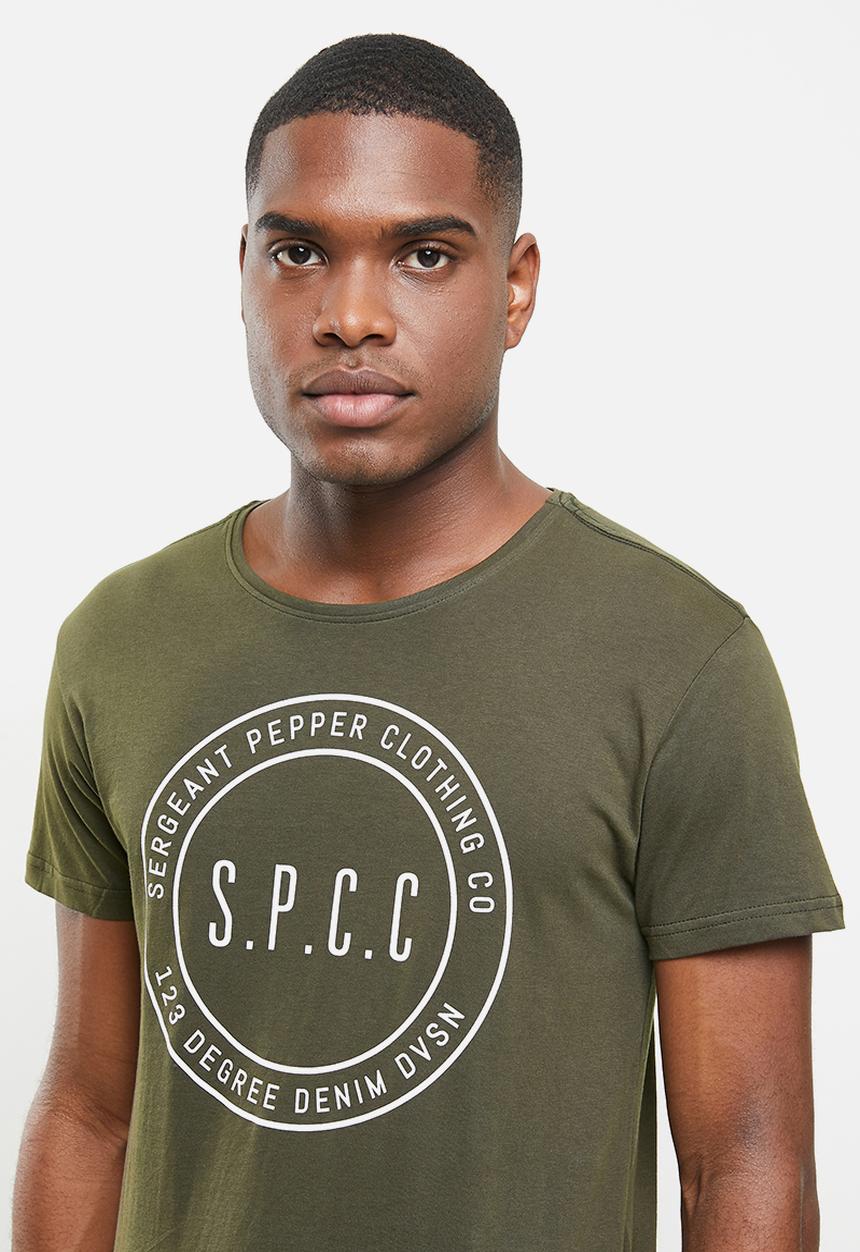 S.P.C.C - Blackwood straight hem tee - khaki