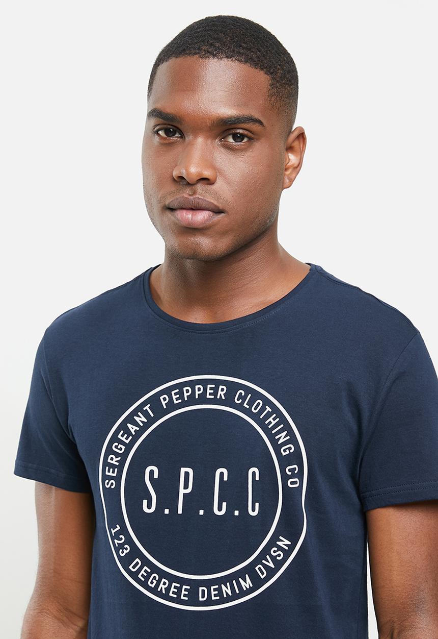 S.P.C.C - Blackwood straight hem tee - navy