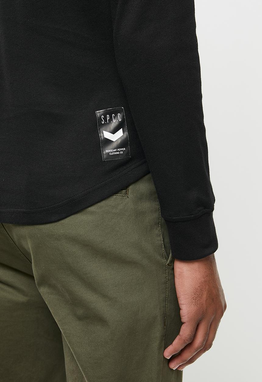 S.P.C.C - Deveron long sleeve tee - black