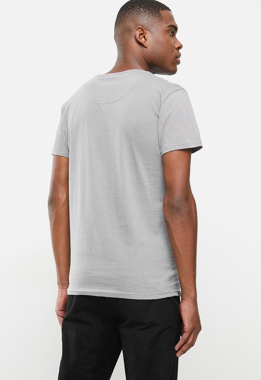 S.P.C.C - Blackwood straight hem tee - grey
