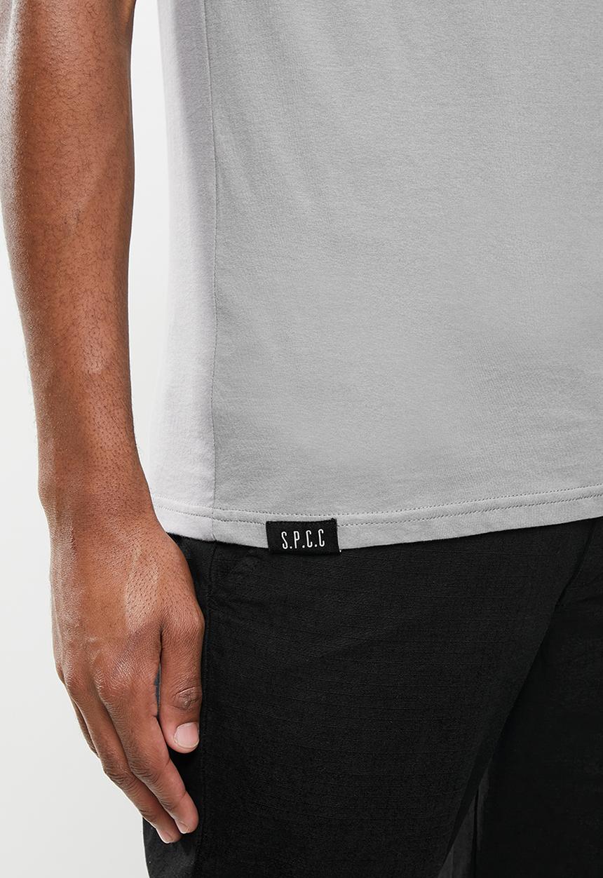 S.P.C.C - Blackwood straight hem tee - grey