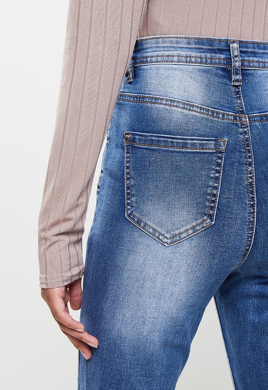 Missguided - Petite sinner skinny jean - blue