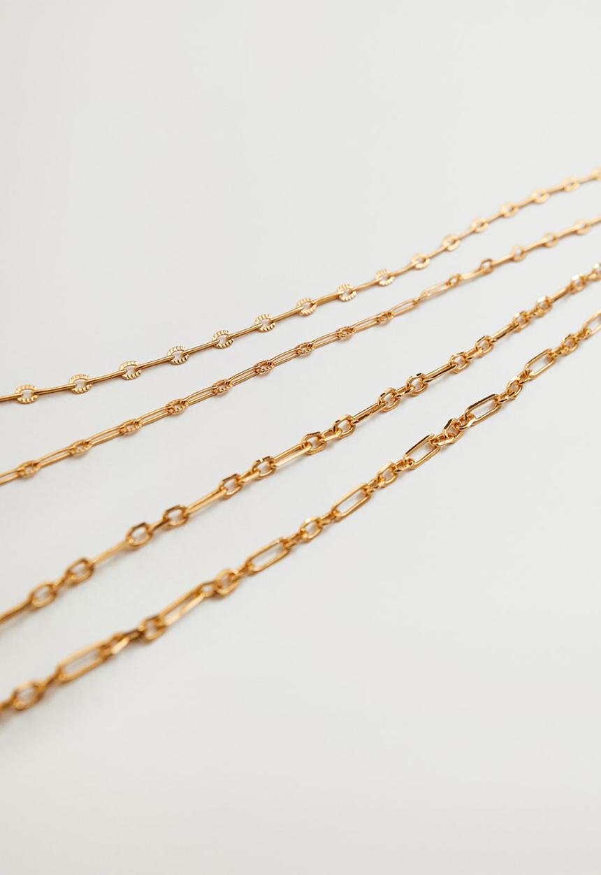 Violeta by Mango - Narciso necklace  - gold