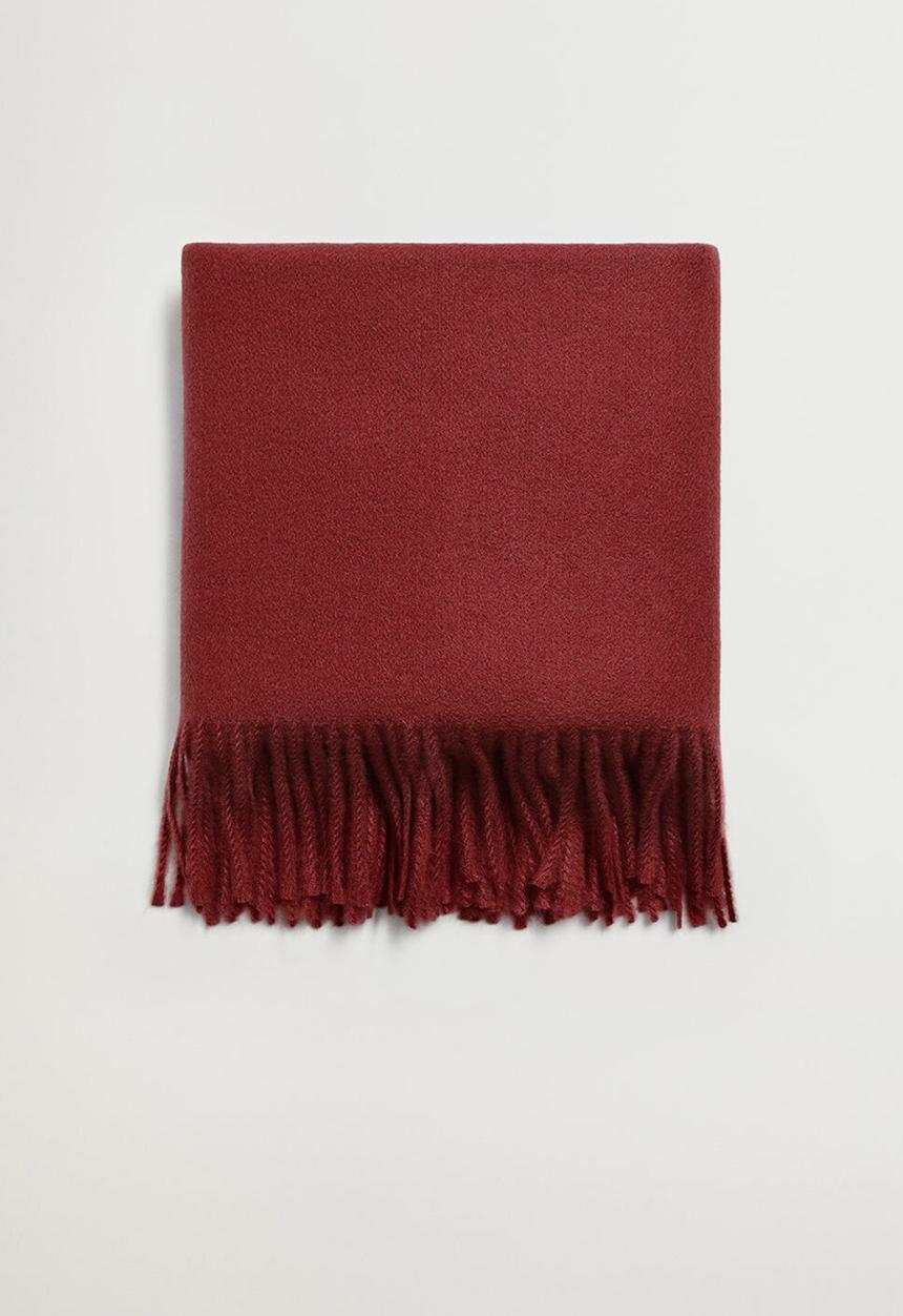 MANGO - Sweet scarf - dark red