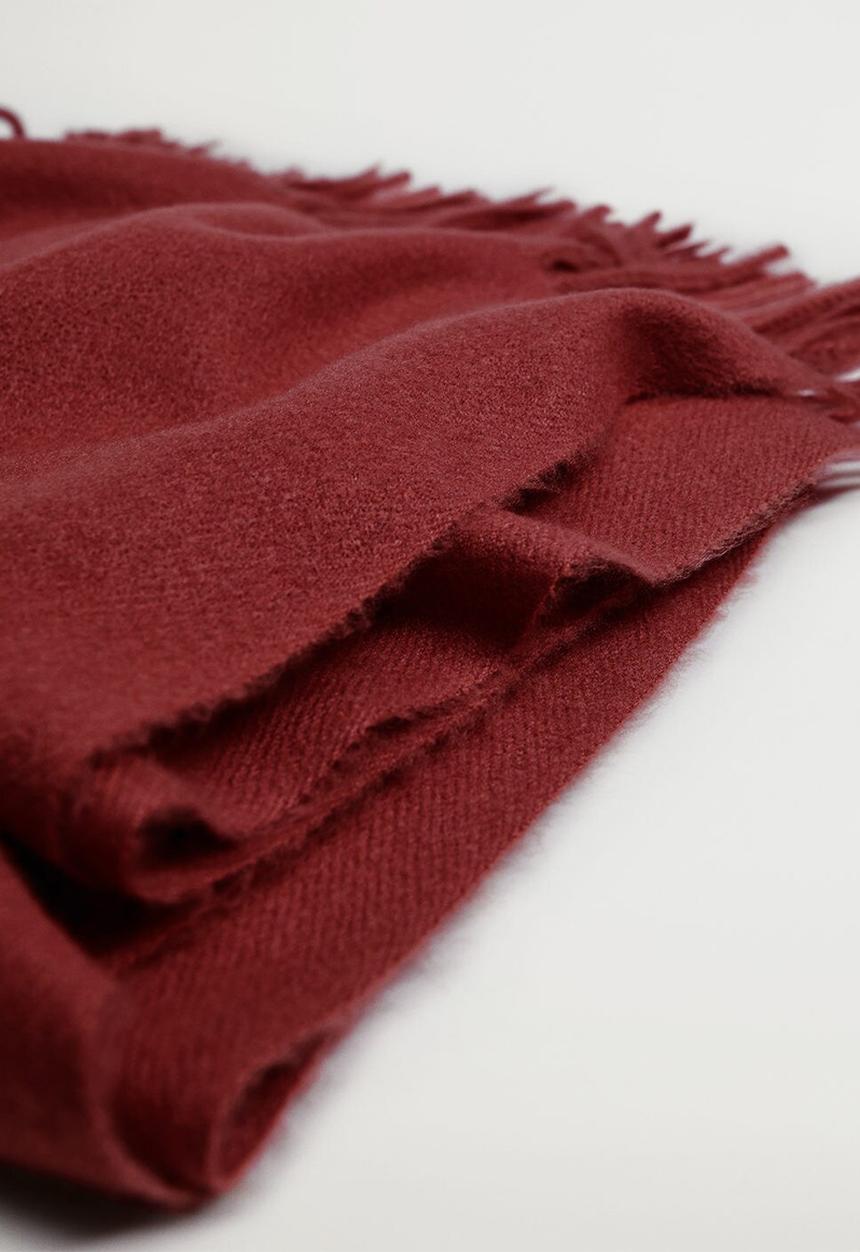 MANGO - Sweet scarf - dark red