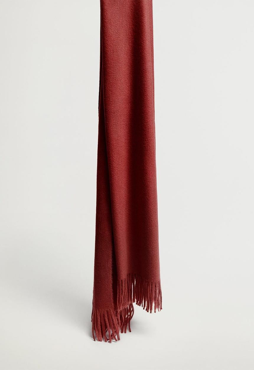 MANGO - Sweet scarf - dark red