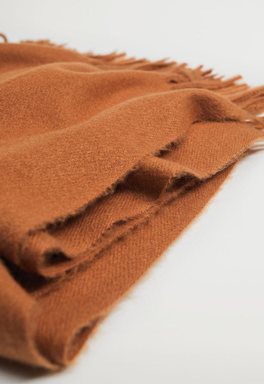 MANGO - Sweet scarf - dark brown