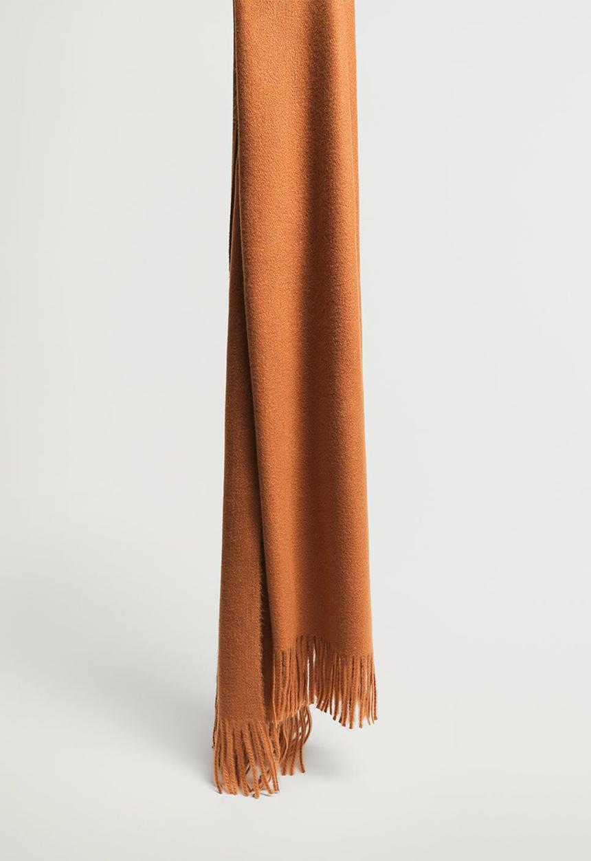 MANGO - Sweet scarf - dark brown