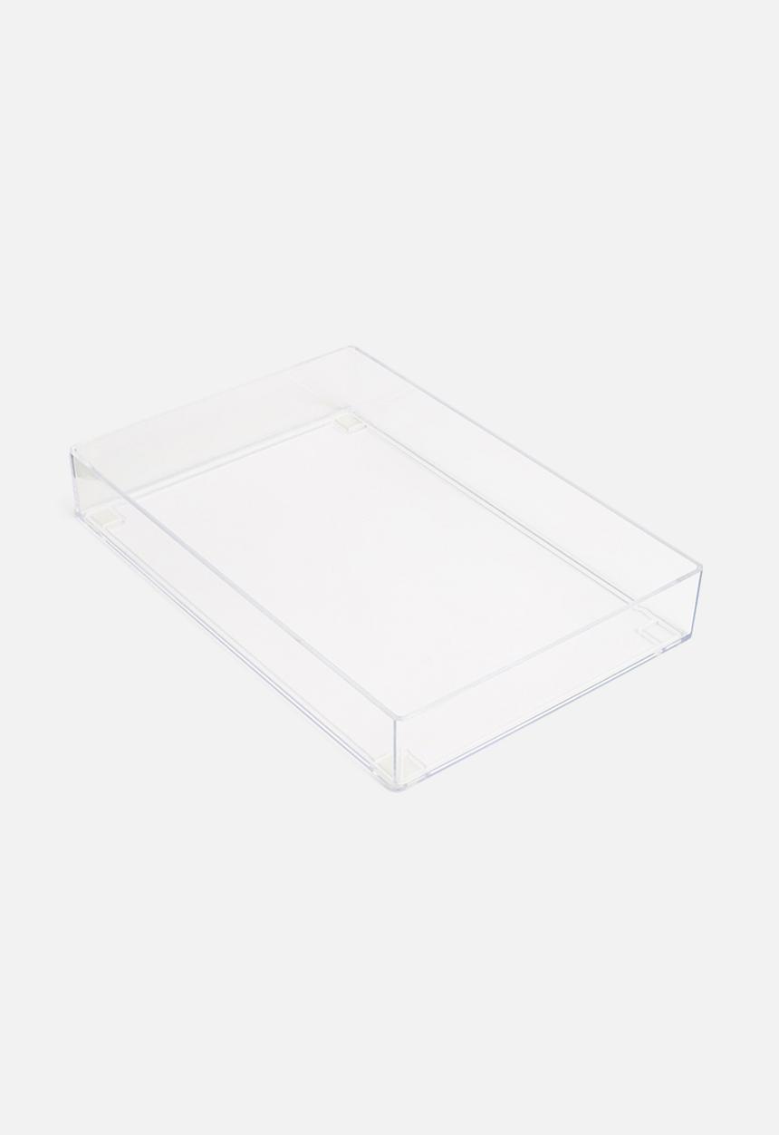 Storage Solutions - Make up organiser mix and match large - clear