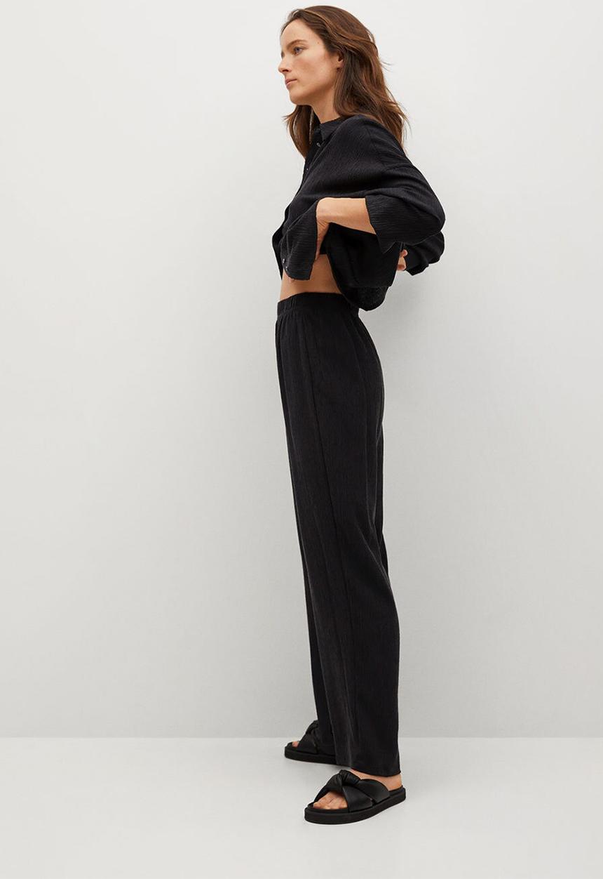 MANGO - Trousers felipe - black