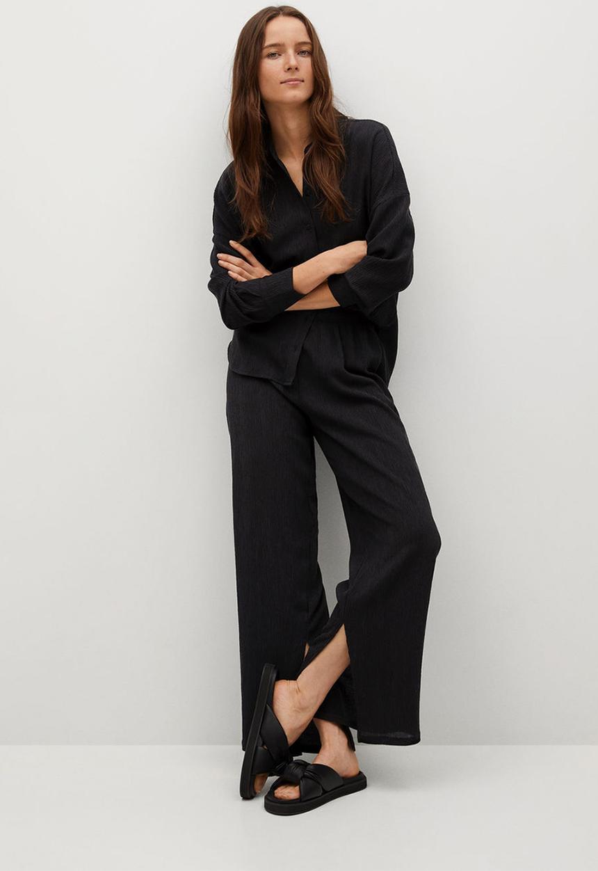 MANGO - Trousers felipe - black