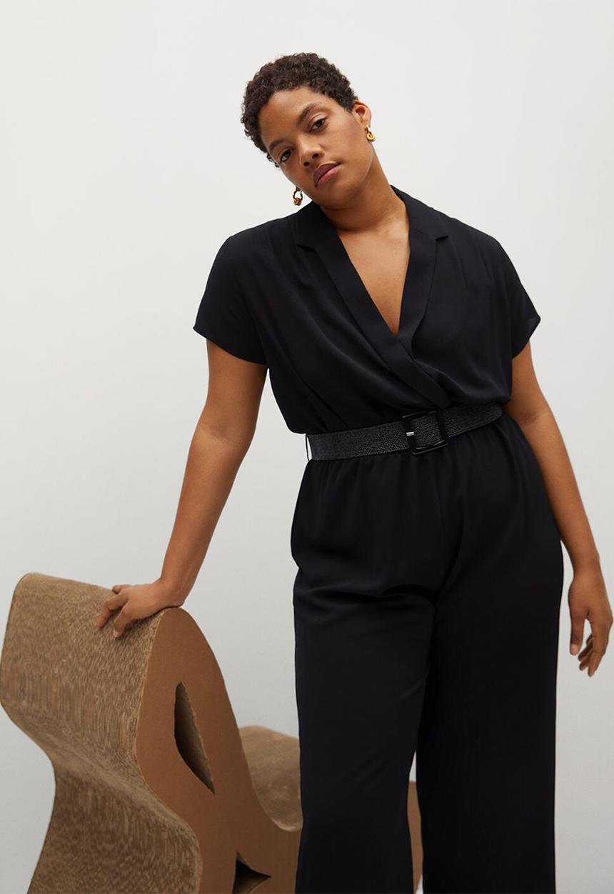 Violeta by Mango - Plus one-piece suit waikiki8 - black