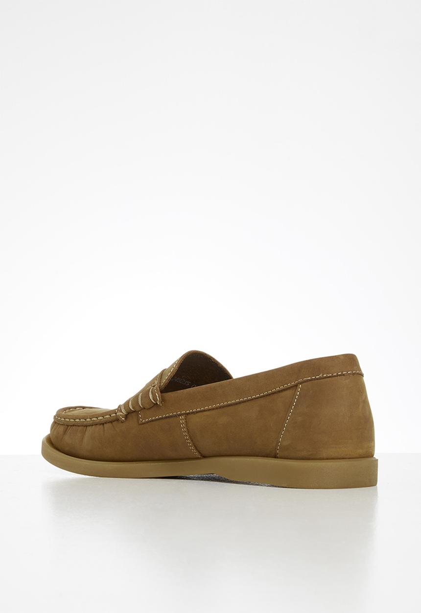 Grasshoppers - Deckskin loafer leather sandiego - brown