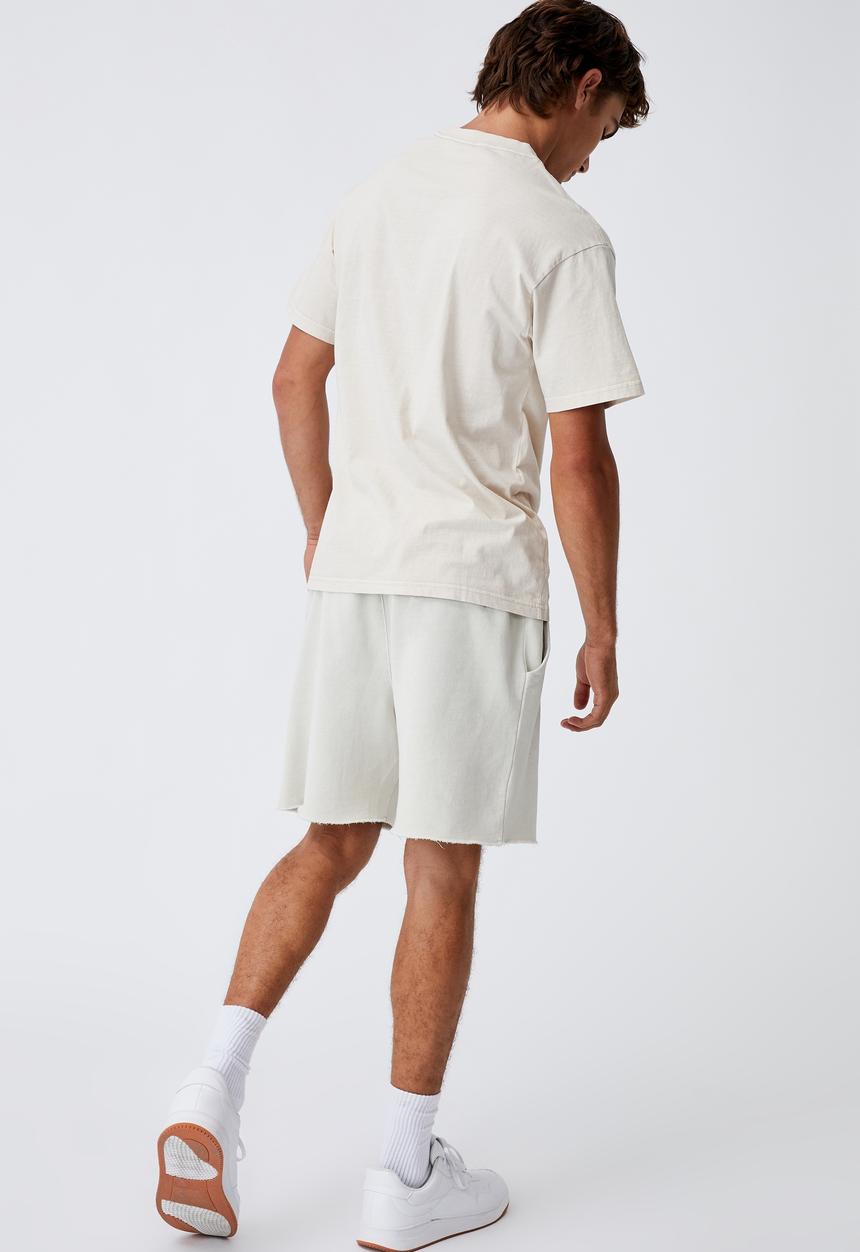 Cotton On - Washed pocket T-shirt - off white