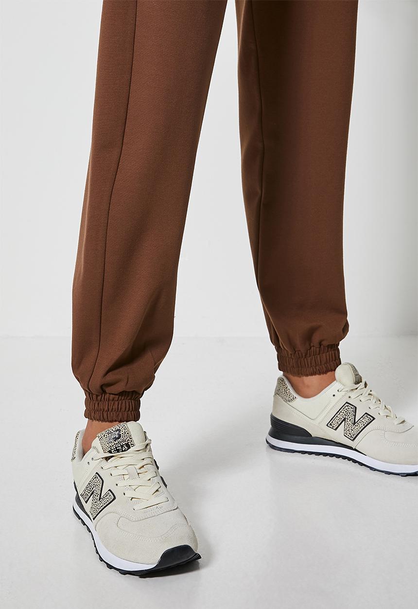 Superbalist - Premium ponti cuffed jogger - tobacco