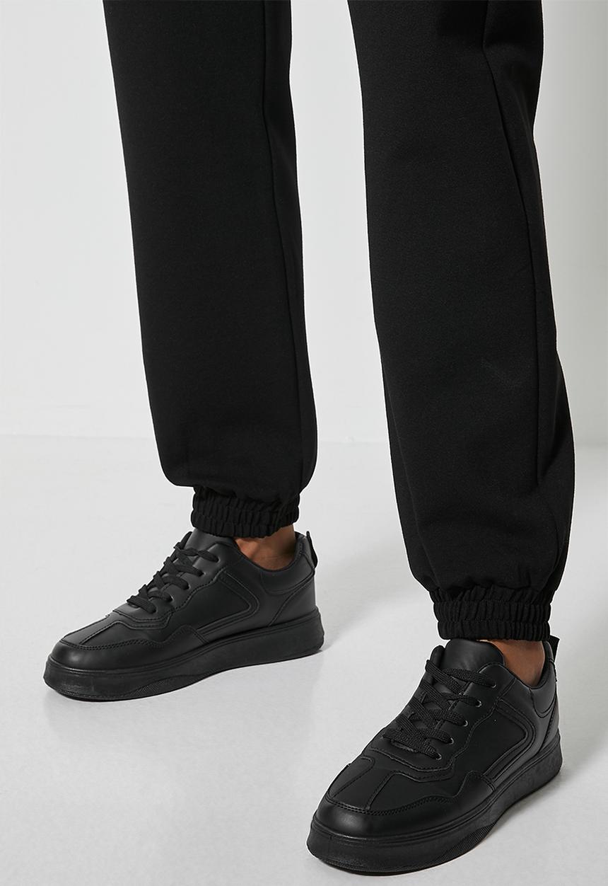 Superbalist - Premium ponti cuffed jogger - black