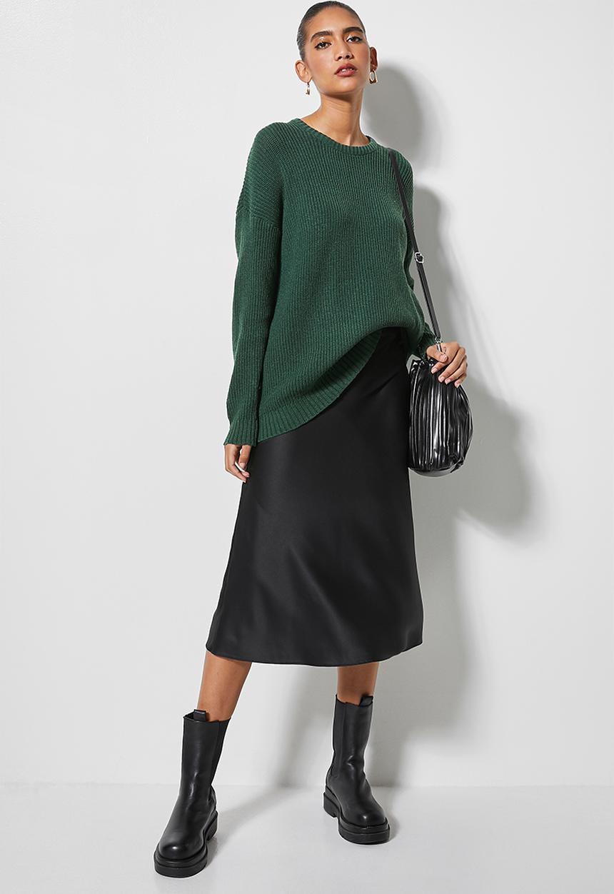 Superbalist - Lofty rib jumper - emerald green